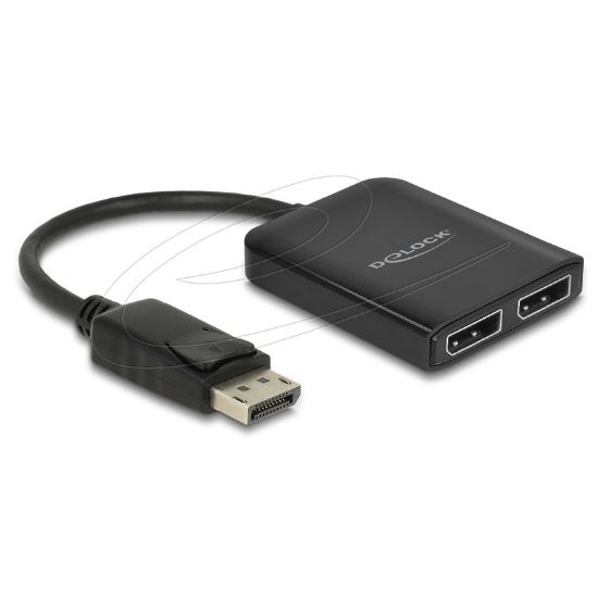 Εικόνα της SPLITTER DisplayPort 1.2 TO 2x DisplayPort 1.2 (MST-Expands or duplicates)