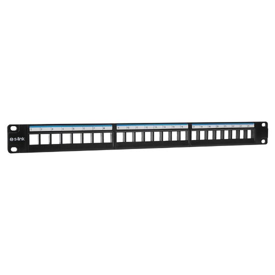 Εικόνα της KEYSTONE PANEL 1U 24P μαυρο