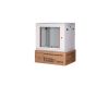 Εικόνα της Επίτοιχη καμπίνα 9U με βάθος 600mm ''Flat Pack'' LIGHT GREY