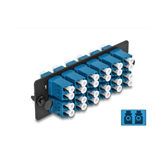 Εικόνα της Fiber panel 12x LC Duplex Singlemode UPC