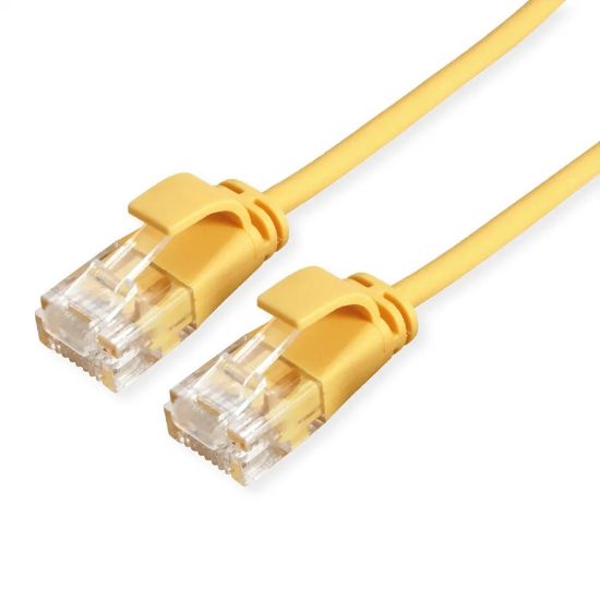 Εικόνα της UTP 2m Cat6a Kίτρινο Slim Cu LSZH