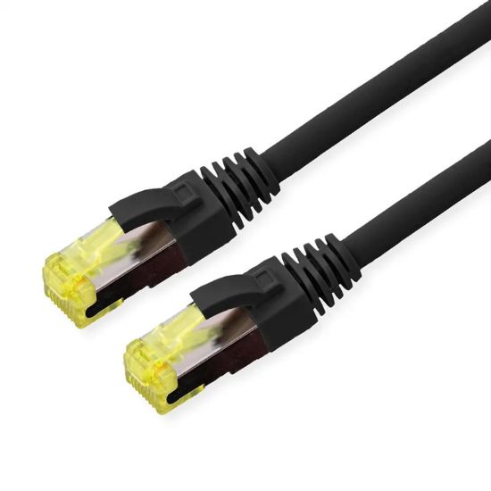 Εικόνα της SFTP 10m Cat6a Μαυρο Cu outdoor