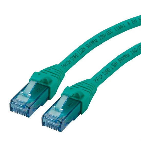 Εικόνα της UTP 1.5m Cat6a Πρασινο PoE Cu Component level LSOH snagless