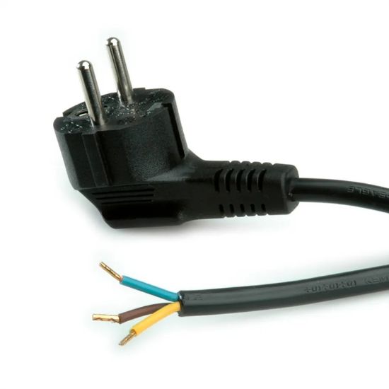 Εικόνα της Καλώδιο Τροφ/ας 1.8m Schuko Plug open end