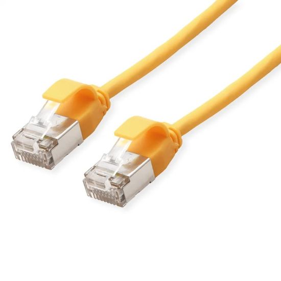 Εικόνα της U/FTP 1m Cat6a Κιτρινο Slim Cu LSZH