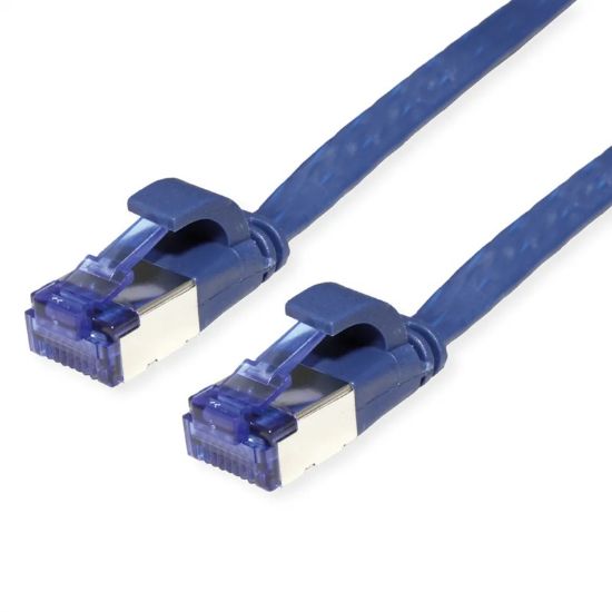 Εικόνα της FTP 0.5m Cat6a Μπλε extra-flat Cu