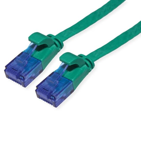 Εικόνα της UTP 1m Cat6a Πρασινο extra-flat Cu