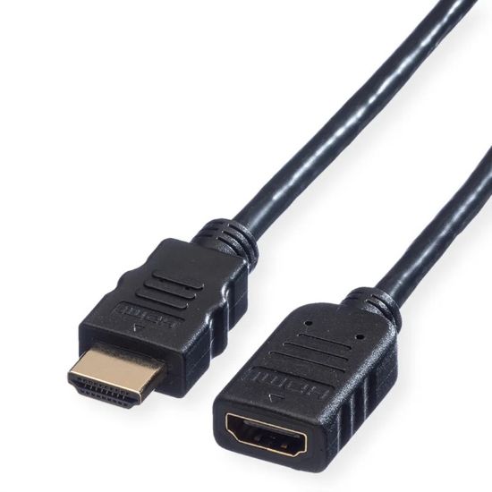 Εικόνα της καλώδιο HDMI 1m w/ETHERNET ΠΡΟΕΚΤΑΣΗ M/F (3840x2160 @30Hz)