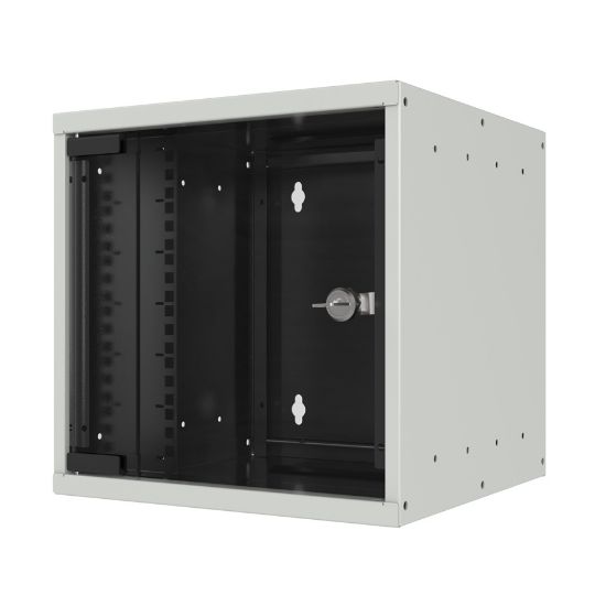 Εικόνα της Επίτοιχη καμπίνα 9U 10"  W=312mm, D=300mm LIGHT GREY